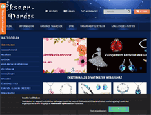 Tablet Screenshot of ekszervarazs.com